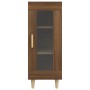 Aparador madera de ingeniería marrón roble 34,5x34x90 cm de vidaXL, Aparadores - Ref: Foro24-817428, Precio: 54,62 €, Descuen...