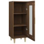 Oak brown engineered wood sideboard 34.5x34x90 cm by vidaXL, Sideboards - Ref: Foro24-817428, Price: 54,62 €, Discount: %