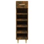 Shoe cabinet made of smoked oak plywood, 30x35x105 cm by vidaXL, Shoe racks and shoe organizers - Ref: Foro24-817561, Price: ...