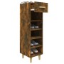 Shoe cabinet made of smoked oak plywood, 30x35x105 cm by vidaXL, Shoe racks and shoe organizers - Ref: Foro24-817561, Price: ...