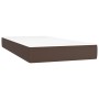 Brown synthetic leather pocket spring mattress 80x200x20cm by vidaXL, Mattresses - Ref: Foro24-347685, Price: 136,71 €, Disco...