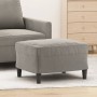 Light gray velvet footstool 60x50x41 cm by vidaXL, Ottomans - Ref: Foro24-349293, Price: 67,48 €, Discount: %