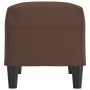 Brown synthetic leather bench 70x35x41 cm by vidaXL, Banks - Ref: Foro24-349393, Price: 43,69 €, Discount: %