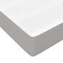 Pocket spring mattress light gray fabric 140x190x20 cm by vidaXL, Mattresses - Ref: Foro24-347774, Price: 215,31 €, Discount: %