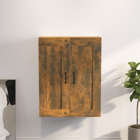 Smoked oak wall hanging cabinet 69.5x32.5x90 cm by vidaXL, Sideboards - Ref: Foro24-817396, Price: 70,99 €, Discount: %