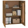 Smoked oak wall hanging cabinet 69.5x32.5x90 cm by vidaXL, Sideboards - Ref: Foro24-817396, Price: 70,48 €, Discount: %