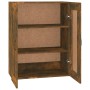 Wandschrank aus geräucherter Eiche, 69,5 x 32,5 x 90 cm von vidaXL, Sideboards - Ref: Foro24-817396, Preis: 70,48 €, Rabatt: %