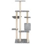 Cat scratching post with light gray sisal posts 142 cm by vidaXL, Cat furniture - Ref: Foro24-171592, Price: 56,99 €, Discoun...