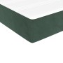 Colchón muelles ensacados terciopelo verde oscuro 100x200x20 cm de vidaXL, Colchones - Ref: Foro24-347751, Precio: 164,20 €, ...