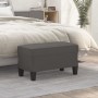 Gray synthetic leather bench 70x35x41 cm by vidaXL, Banks - Ref: Foro24-349442, Price: 53,55 €, Discount: %