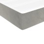 Colchón de muelles ensacados terciopelo gris claro 140x190x20cm de vidaXL, Colchones - Ref: Foro24-347788, Precio: 227,08 €, ...