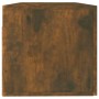 Smoked oak engineered wood wall cabinet 100x36.5x35 cm by vidaXL, Lockers and storage cabinets - Ref: Foro24-817609, Price: 4...