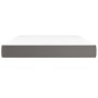 Gray synthetic leather pocket spring mattress 140x200x20 cm by vidaXL, Mattresses - Ref: Foro24-347806, Price: 234,67 €, Disc...