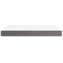 Gray synthetic leather pocket spring mattress 140x200x20 cm by vidaXL, Mattresses - Ref: Foro24-347806, Price: 234,67 €, Disc...