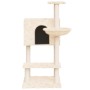 Rascador para gatos con postes de sisal crema 108,5 cm de vidaXL, Mobiliario para gatos - Ref: Foro24-171597, Precio: 58,60 €...