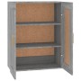 Armario de pared madera ingeniería gris Sonoma 69,5x32,5x90 cm de vidaXL, Estantes y estanterías - Ref: Foro24-817394, Precio...