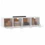 Wall cabinets 2 units white plywood 60x36.5x35 cm by vidaXL, Lockers and storage cabinets - Ref: Foro24-3115636, Price: 81,76...