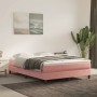 Colchón de muelles ensacados terciopelo rosa 140x200x20 cm de vidaXL, Colchones - Ref: Foro24-347813, Precio: 196,99 €, Descu...