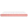 Pink velvet pocket spring mattress 140x200x20 cm by vidaXL, Mattresses - Ref: Foro24-347813, Price: 196,99 €, Discount: %