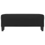 Banco de cuero sintético negro 100x35x41 cm de vidaXL, Bancos - Ref: Foro24-349459, Precio: 66,15 €, Descuento: %