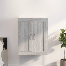 Armario colgante de pared gris Sonoma 69,5x32,5x90 cm de vidaXL, Aparadores - Ref: Foro24-817397, Precio: 64,99 €, Descuento: %