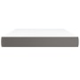 Gray synthetic leather pocket spring mattress 140x190x20 cm by vidaXL, Mattresses - Ref: Foro24-347786, Price: 185,87 €, Disc...