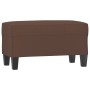 Brown synthetic leather bench 70x35x41 cm by vidaXL, Banks - Ref: Foro24-349441, Price: 43,69 €, Discount: %