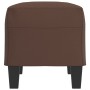 Brown synthetic leather bench 70x35x41 cm by vidaXL, Banks - Ref: Foro24-349441, Price: 43,69 €, Discount: %