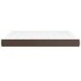 Brown synthetic leather pocket spring mattress 180x200x20 cm by vidaXL, Mattresses - Ref: Foro24-347845, Price: 279,32 €, Dis...