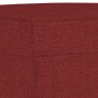 Banco de tela rojo vino tinto 100x35x41 cm de vidaXL, Bancos - Ref: Foro24-349381, Precio: 65,26 €, Descuento: %