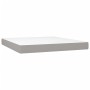 Pocket spring mattress light gray fabric 160x200x20cm by vidaXL, Mattresses - Ref: Foro24-347814, Price: 248,52 €, Discount: %