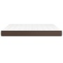 Brown synthetic leather pocket spring mattress 160x200x20 cm by vidaXL, Mattresses - Ref: Foro24-347825, Price: 221,50 €, Dis...