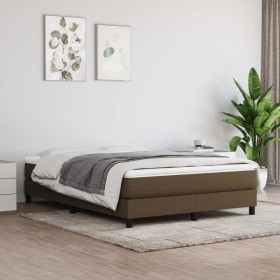 Pocket spring mattress dark brown fabric 140x200x20 cm by vidaXL, Mattresses - Ref: Foro24-347797, Price: 183,91 €, Discount: %