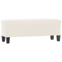 Beige microfiber fabric bench 100x35x41 cm by vidaXL, Banks - Ref: Foro24-349470, Price: 59,46 €, Discount: %