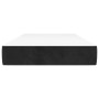 Black velvet pocket spring mattress 100x200x20 cm by vidaXL, Mattresses - Ref: Foro24-347750, Price: 154,69 €, Discount: %