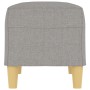 Light gray fabric bench 70x35x41 cm by vidaXL, Banks - Ref: Foro24-349367, Price: 55,74 €, Discount: %