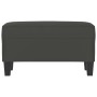 Dark gray microfiber fabric bench 70x35x41 cm by vidaXL, Banks - Ref: Foro24-349447, Price: 54,24 €, Discount: %