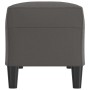 Banco de cuero sintético gris 100x35x41 cm de vidaXL, Bancos - Ref: Foro24-349418, Precio: 59,07 €, Descuento: %