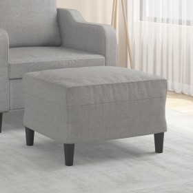 Light gray fabric footstool 60x50x41 cm by vidaXL, Ottomans - Ref: Foro24-349279, Price: 62,35 €, Discount: %