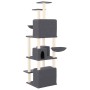 Cat scratching post with dark gray sisal posts 180 cm by vidaXL, Cat furniture - Ref: Foro24-171602, Price: 105,78 €, Discoun...