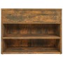 Smoked oak plywood shoe bench 60x30x45 cm by vidaXL, Shoe racks and shoe organizers - Ref: Foro24-816050, Price: 40,99 €, Dis...