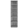 Sonoma gray plywood shoe rack cabinet 27.5x27x102 cm by vidaXL, Shoe racks and shoe organizers - Ref: Foro24-815974, Price: 4...