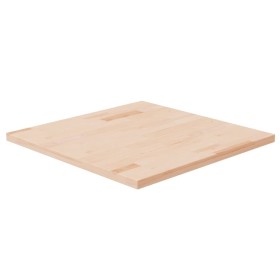 Tablero de mesa cuadrada madera de roble sin tratar 60x60x2,5cm de vidaXL, Tableros para mesas - Ref: Foro24-342930, Precio: ...