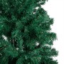 Beleuchteter Weihnachtsbaum mit Lichtern und grünen Kugeln 210 cm von vidaXL, Weihnachtsbäume - Ref: Foro24-3077623, Preis: 1...