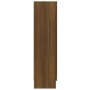 Plywood oak brown showcase 82.5x30.5x115 cm by vidaXL, Bookcases and shelves - Ref: Foro24-815620, Price: 97,65 €, Discount: %