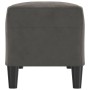 Banco de terciopelo gris oscuro 100x35x41 cm de vidaXL, Bancos - Ref: Foro24-349422, Precio: 56,94 €, Descuento: %