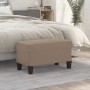 Taupe gray microfiber fabric bench 70x35x41 cm by vidaXL, Banks - Ref: Foro24-349445, Price: 54,24 €, Discount: %