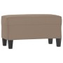 Taupe gray microfiber fabric bench 70x35x41 cm by vidaXL, Banks - Ref: Foro24-349445, Price: 54,24 €, Discount: %