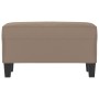 Taupe gray microfiber fabric bench 70x35x41 cm by vidaXL, Banks - Ref: Foro24-349445, Price: 54,24 €, Discount: %