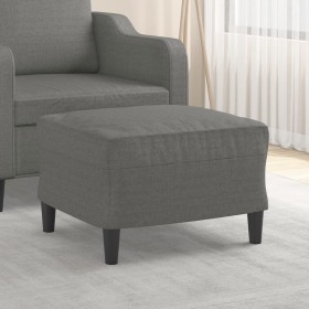 Dark gray fabric footstool 60x50x41 cm by vidaXL, Ottomans - Ref: Foro24-349280, Price: 59,99 €, Discount: %